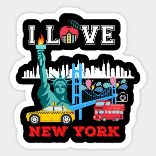 Big Apple Design Sticker